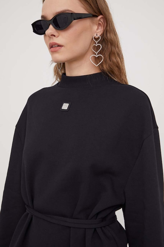 HUGO bluza bawełniana czarny 50505116