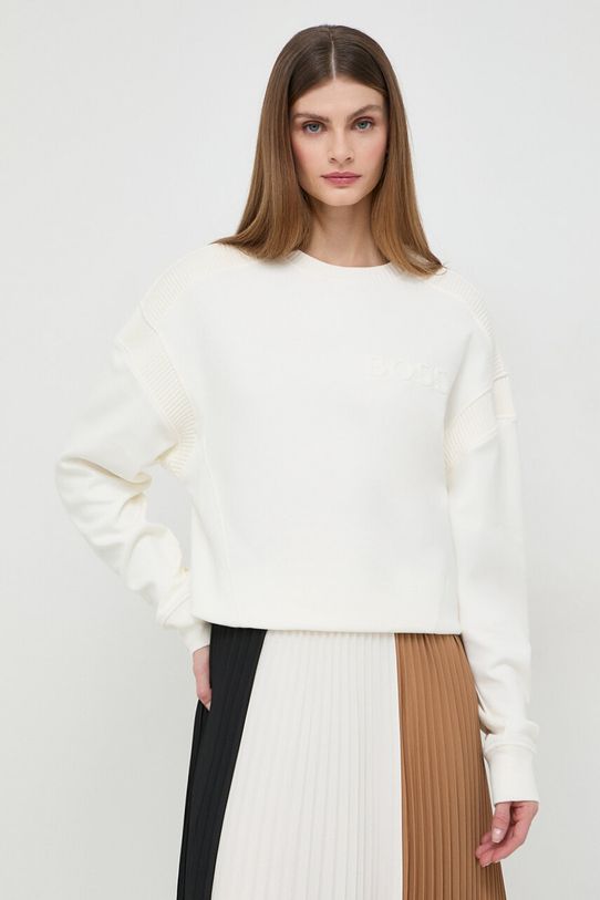 BOSS bluza pozostałe beżowy 50505795