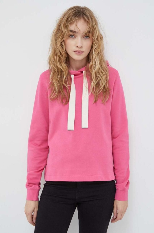 Marc O'Polo bluza bawełniana 400400154077 różowy SS24
