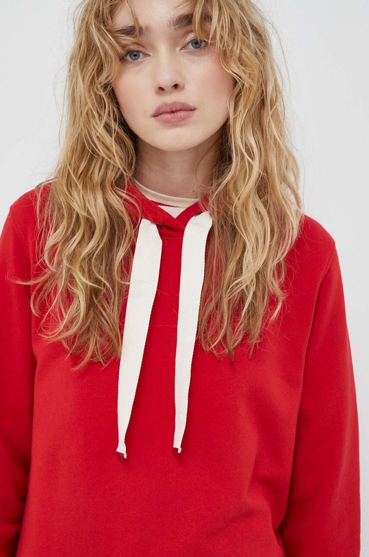 Marc O'Polo bluza bawełniana czerwony 400400154077