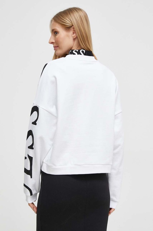 Ruházat Guess pamut melegítőfelső GIULIA V4RQ18.KC5O0 fehér