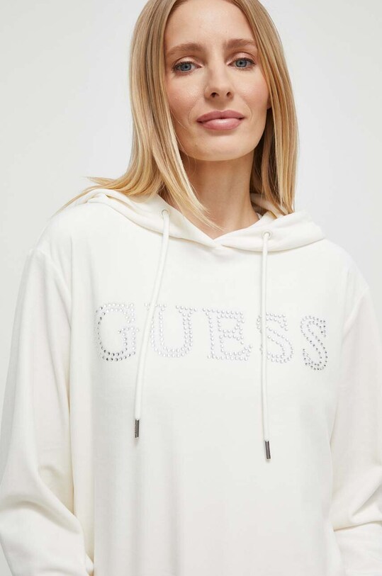 Guess bluza COUTURE beżowy V4RQ25.KBXI2