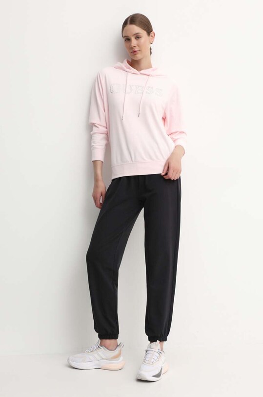 Guess bluza V4RQ25.KBXI2 różowy NC24