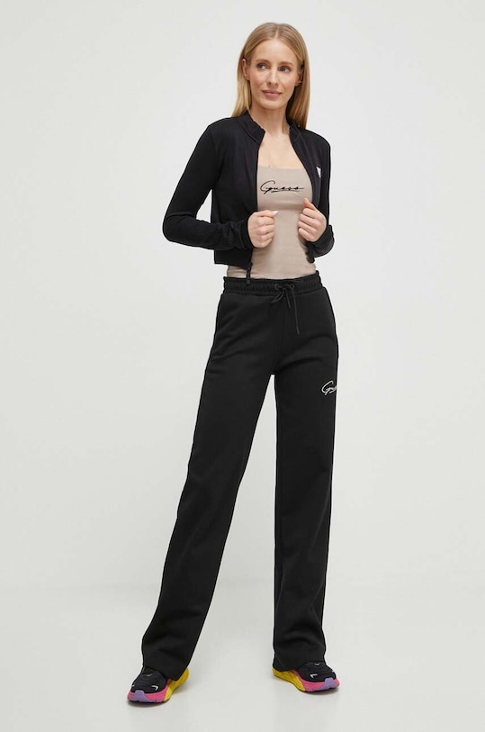 Guess bluza V4RP01.Z3CC0 czarny SS24