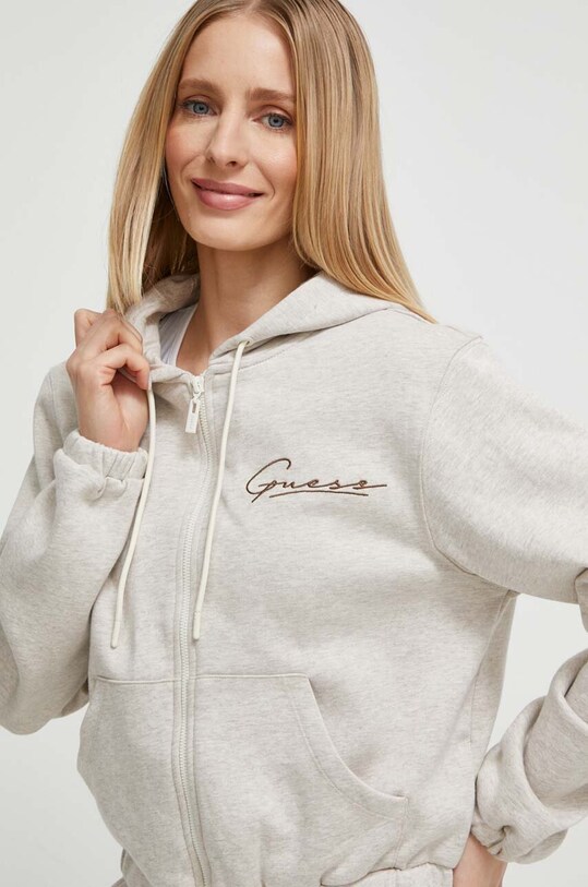 Guess bluza ALLYCIA beżowy V4RQ02.KC3D2