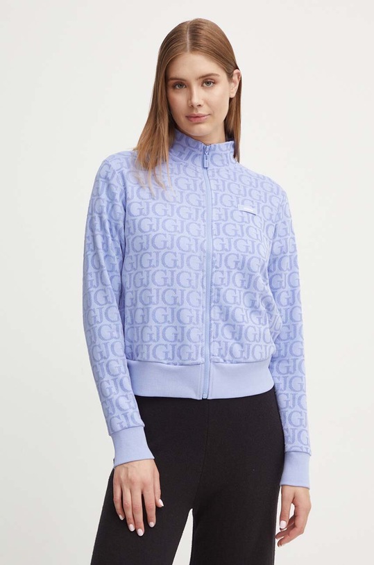 Guess bluza cu modele albastru V4RQ15.KC2W0
