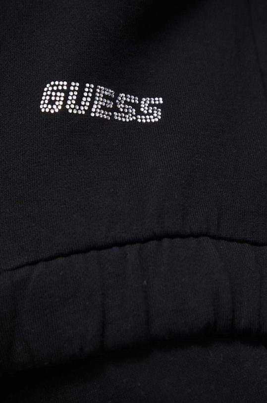 Bavlněná mikina Guess ELEANORA V4RQ09.KC5O0 černá