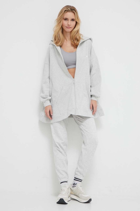 Guess bluza bawełniana ELEANORA V4RQ10.KC5O0 szary SS24