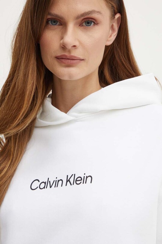Calvin Klein bluza bawełniana biały K20K205449