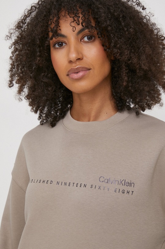 Calvin Klein bluza beżowy K20K206963