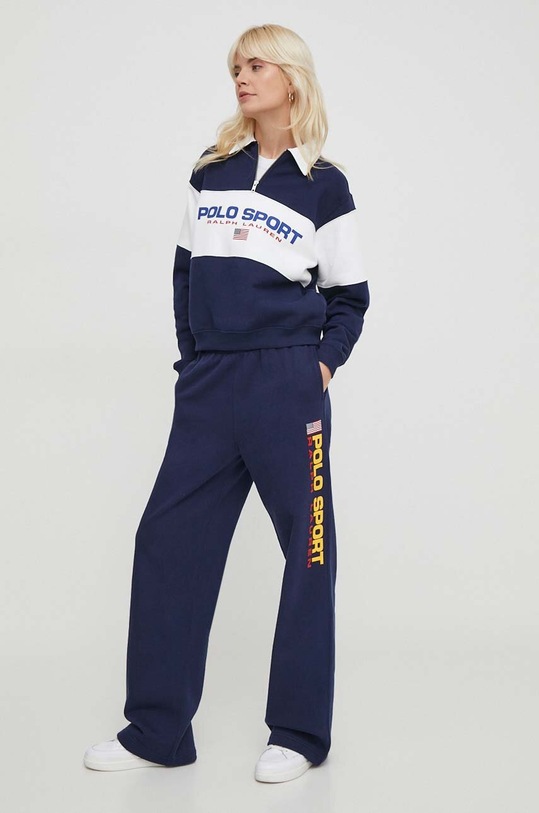 Polo Ralph Lauren felső 211936920 sötétkék SS24