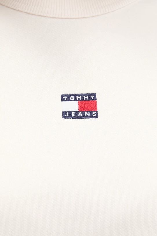 Tommy Jeans felpa in cotone DW0DW17325 beige