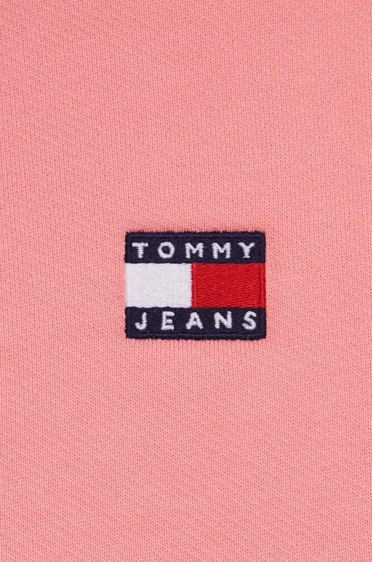 Tommy Jeans bluza bawełniana DW0DW17325 różowy
