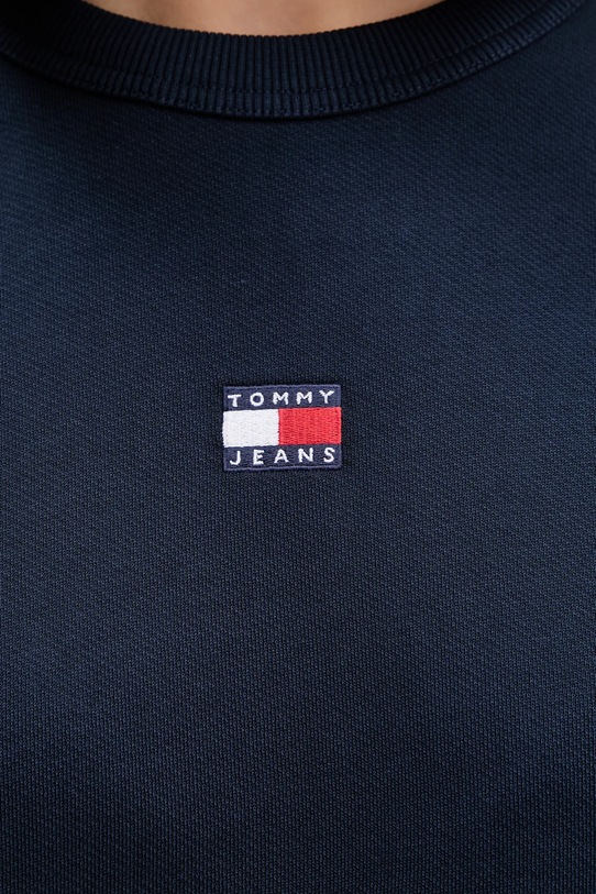 Tommy Jeans hanorac de bumbac DW0DW17325 bleumarin