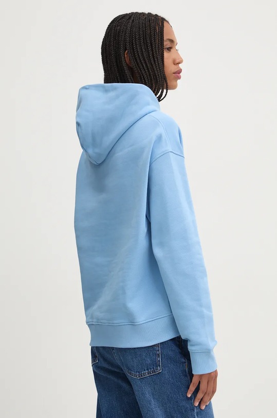 Odzież Tommy Jeans bluza bawełniana DW0DW17326 niebieski