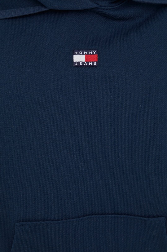 Tommy Jeans pamut melegítőfelső DW0DW17326 sötétkék