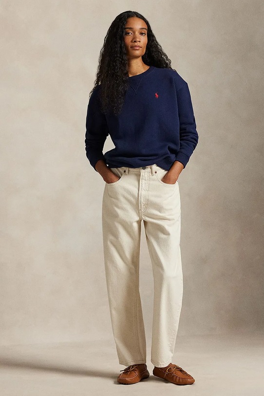 Odzież Polo Ralph Lauren bluza 211943006 granatowy