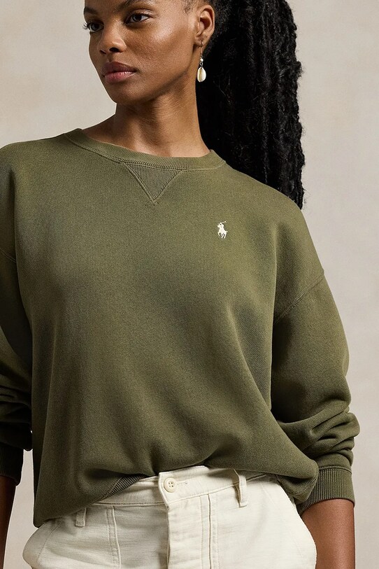 Dukserica Polo Ralph Lauren zelena 211943006