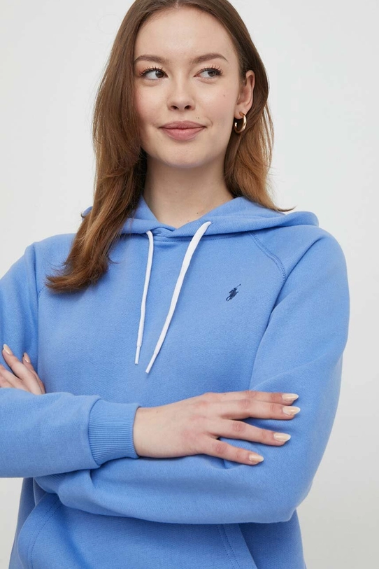 Кофта Polo Ralph Lauren з капюшоном блакитний 211943007