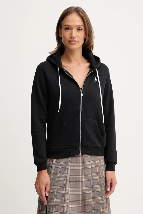 Кофта Polo Ralph Lauren з капюшоном чорний 211943008