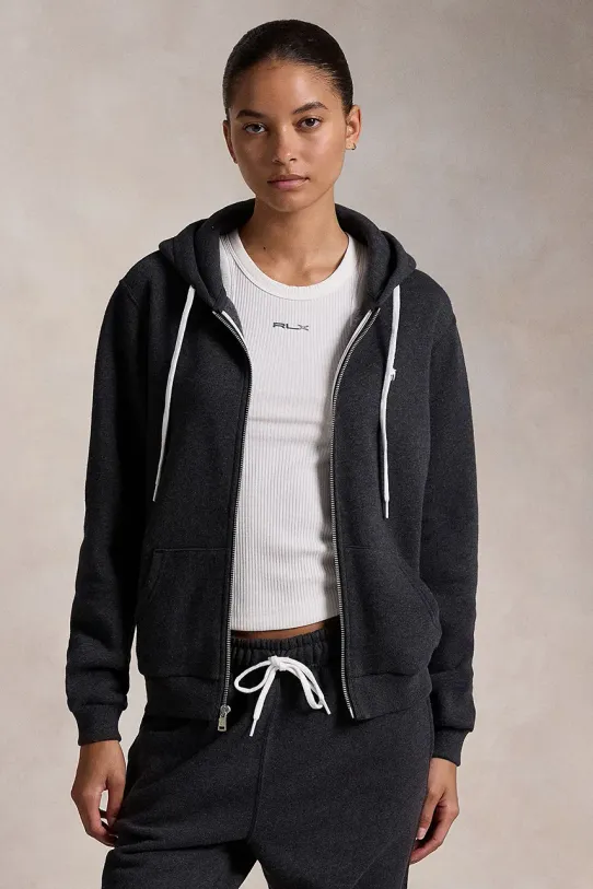 Polo Ralph Lauren bluza z kapturem czarny 211943008