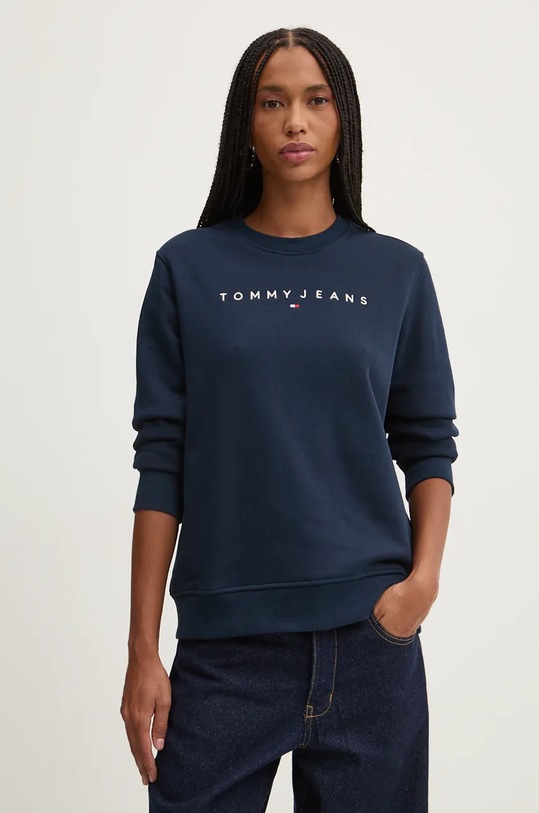 Tommy Jeans felső sötétkék DW0DW17323