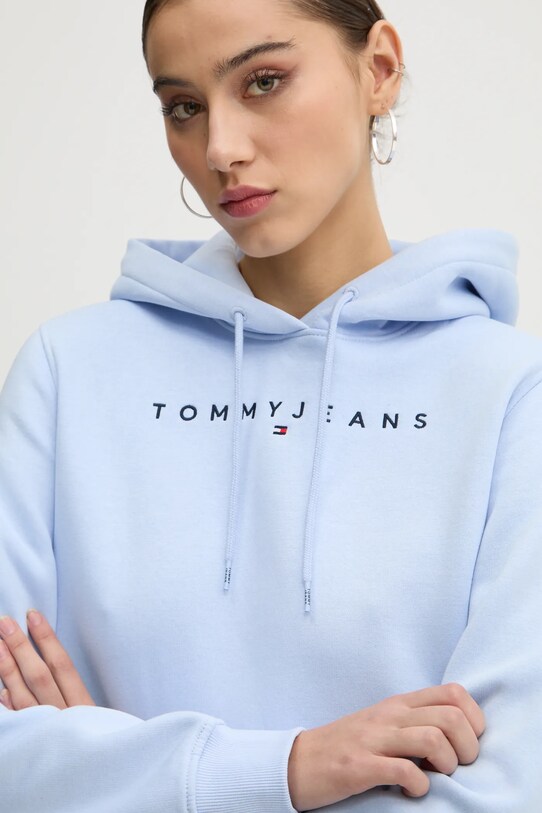 Tommy Jeans bluza albastru DW0DW17324