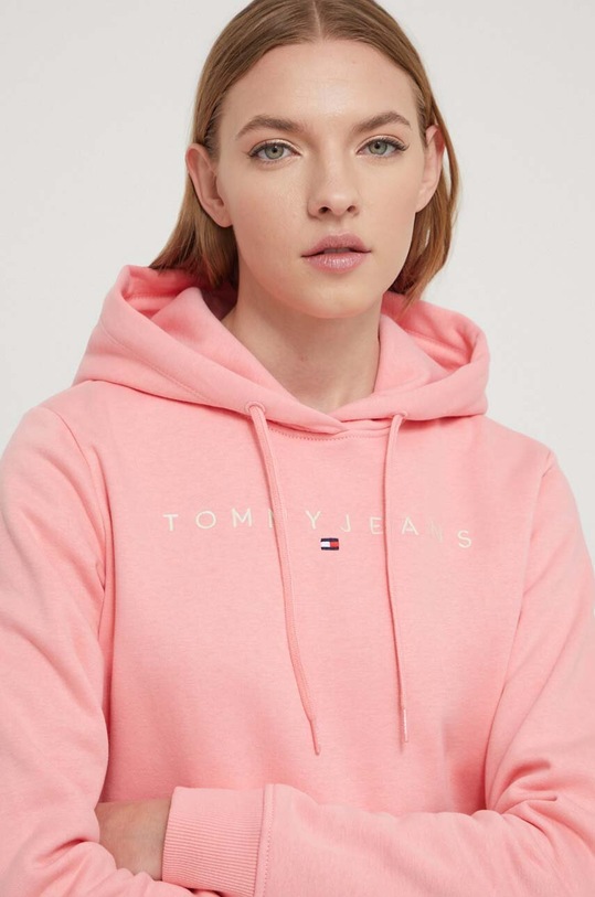 Tommy Jeans bluza różowy DW0DW17324