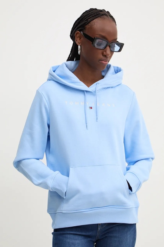 Mikina Tommy Jeans modrá DW0DW17324