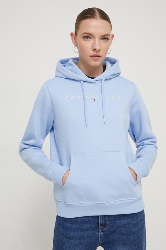 Mikina Tommy Jeans modrá DW0DW17324