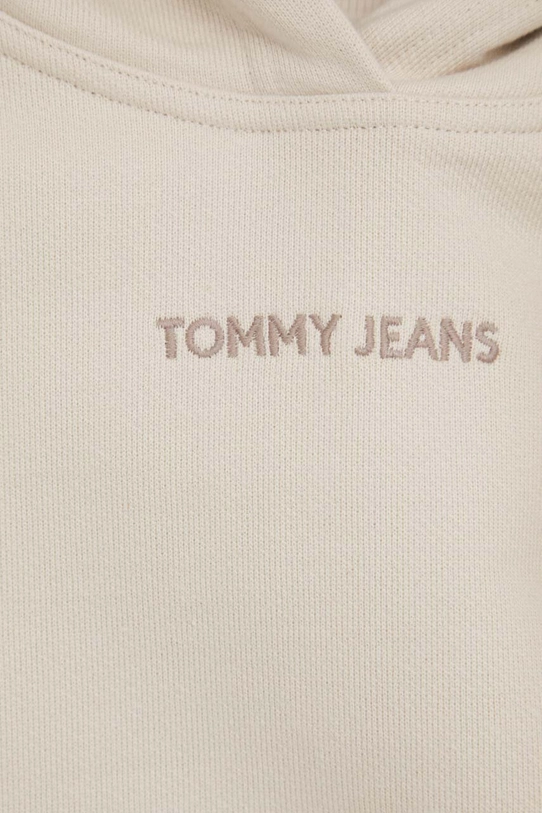 Бавовняна кофта Tommy Jeans DW0DW17329 бежевий