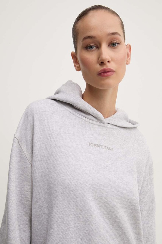 Tommy Jeans bluza bawełniana DW0DW17329 szary