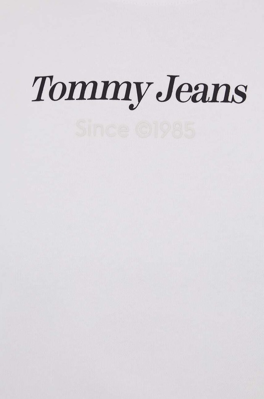 Tommy Jeans bluză DW0DW17332 alb