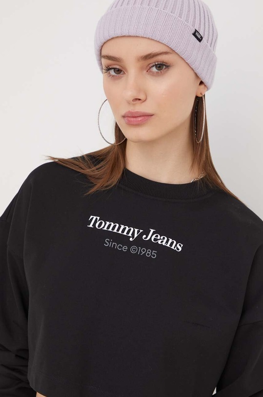 Tommy Jeans bluza czarny DW0DW17332