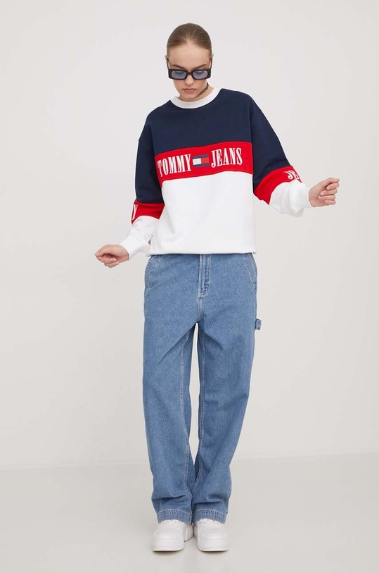 Tommy Jeans bluza DW0DW17514 granatowy SS24