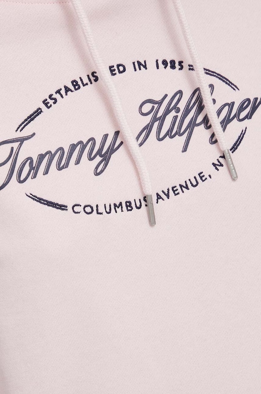 Tommy Hilfiger bluza bawełniana WW0WW41037 różowy