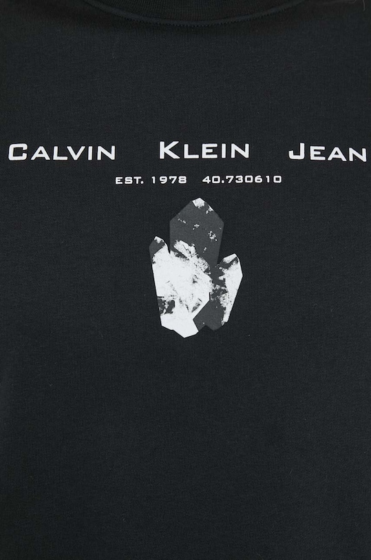 Calvin Klein Jeans felső J20J222545 fekete