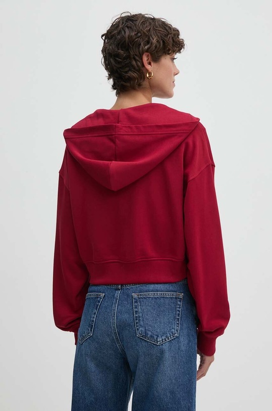 Odzież Calvin Klein Jeans bluza J20J222885 bordowy