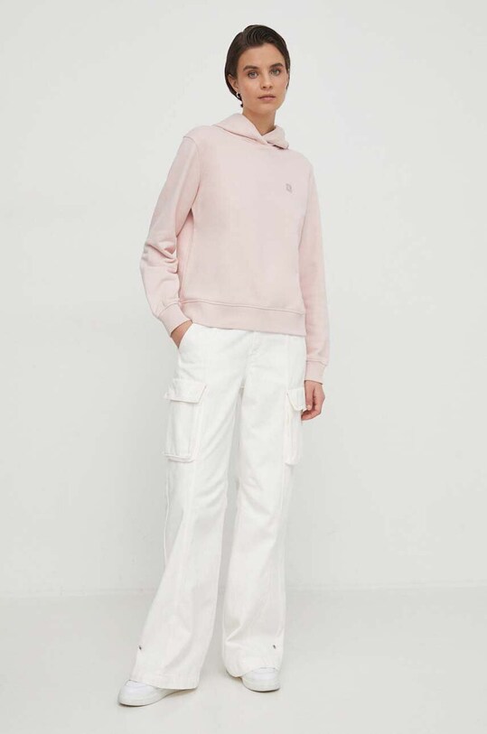 Mikina Calvin Klein Jeans J20J223227 ružová SS24