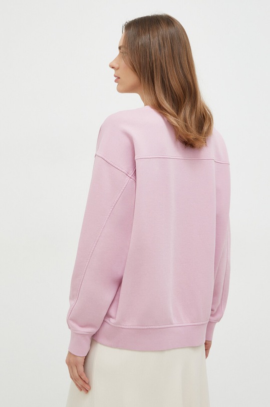 Odzież Pinko bluza bawełniana 101831.A1N7 różowy