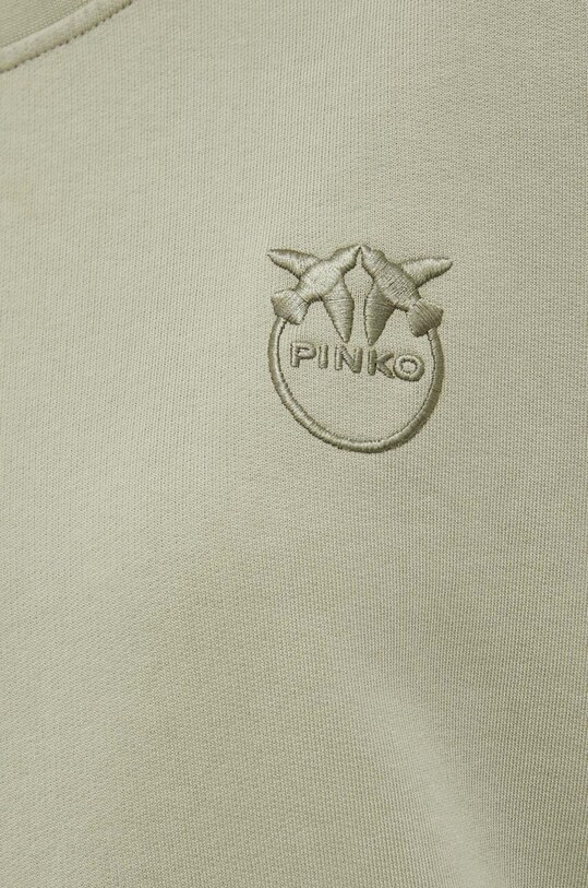 Pinko hanorac de bumbac 101831.A1N7 verde