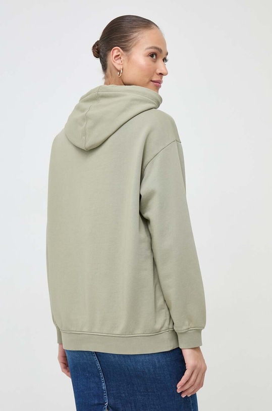 Odzież Pinko bluza bawełniana 101685.A1N7 zielony