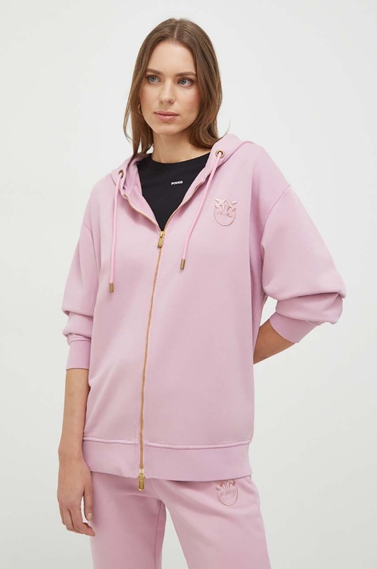 Дрехи Памучен суичър Pinko 101133.A1N7 розов