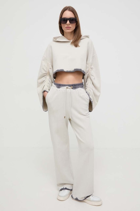 Pinko bluza bawełniana 103065.A1OF beżowy SS24