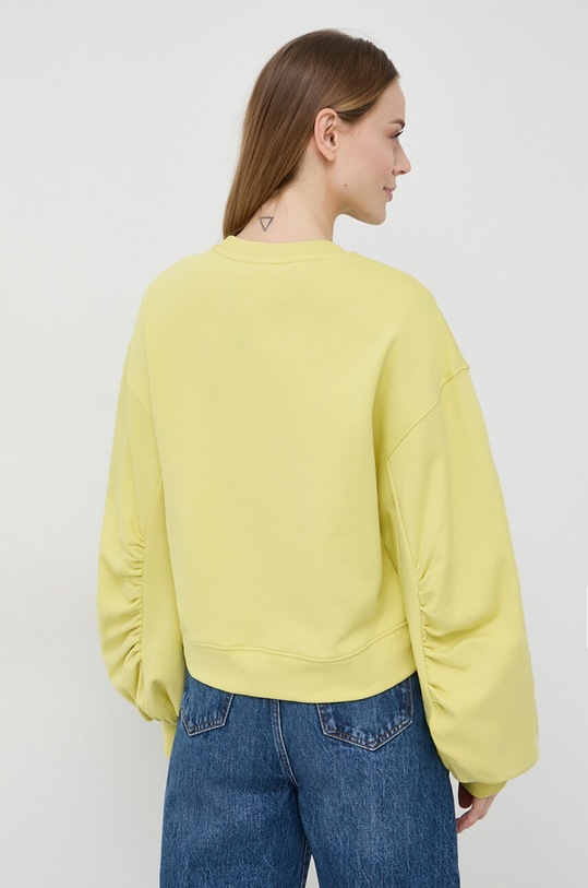 Odzież Pinko bluza bawełniana 102827.A1R8 żółty