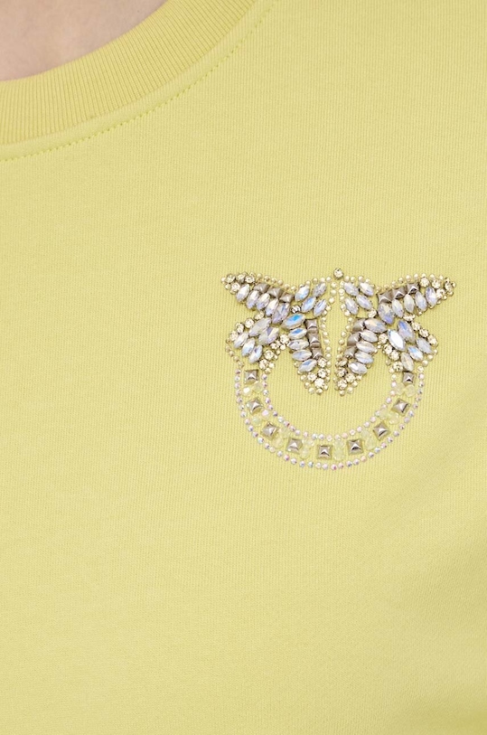 Pinko bluza bawełniana 102827.A1R8 żółty