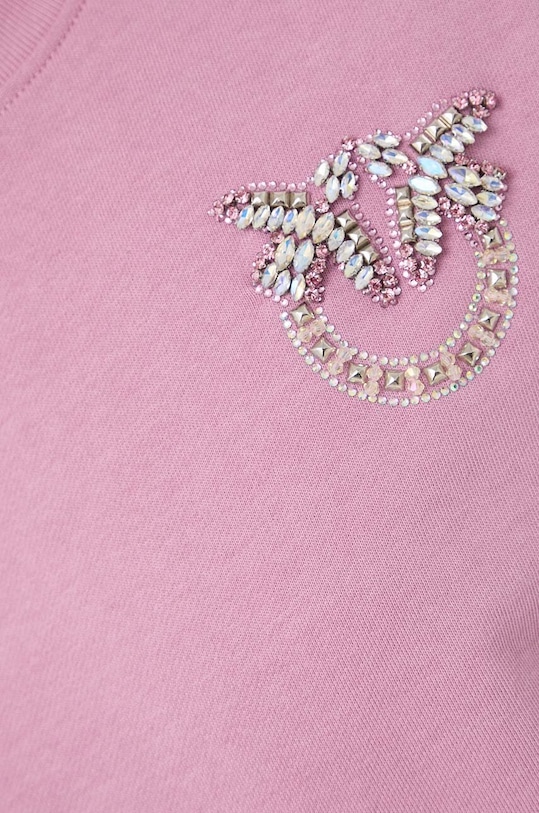 Pinko bluza bawełniana 102827.A1R8 różowy
