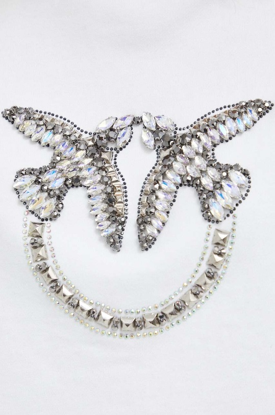 Pinko bluza bawełniana 100534.A1R8 beżowy