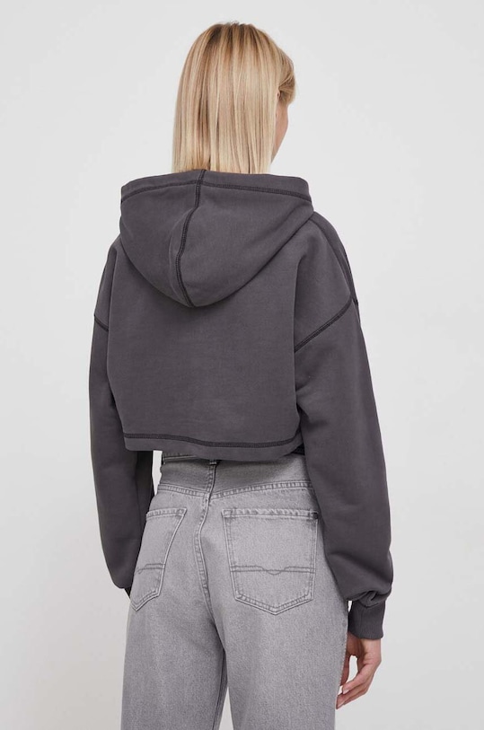 Oblečenie Bavlnená mikina Calvin Klein Jeans J20J222540 sivá