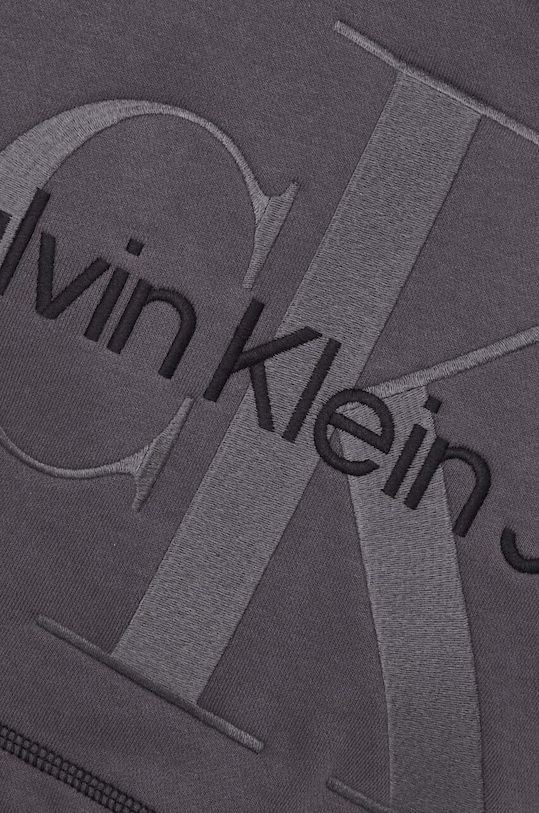 Bavlnená mikina Calvin Klein Jeans J20J222540 sivá